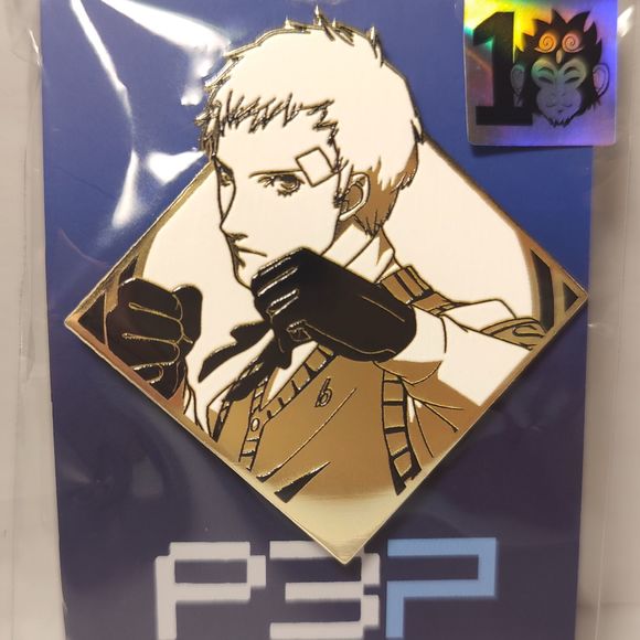 Persona 3 Portable Akihiko Sanada Limited Edition Enamel Pin Atlus Collectible - Picture 1 of 3